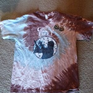 Suna Tie-dyed Gteta VAN fleet T-shirt With Earrings
